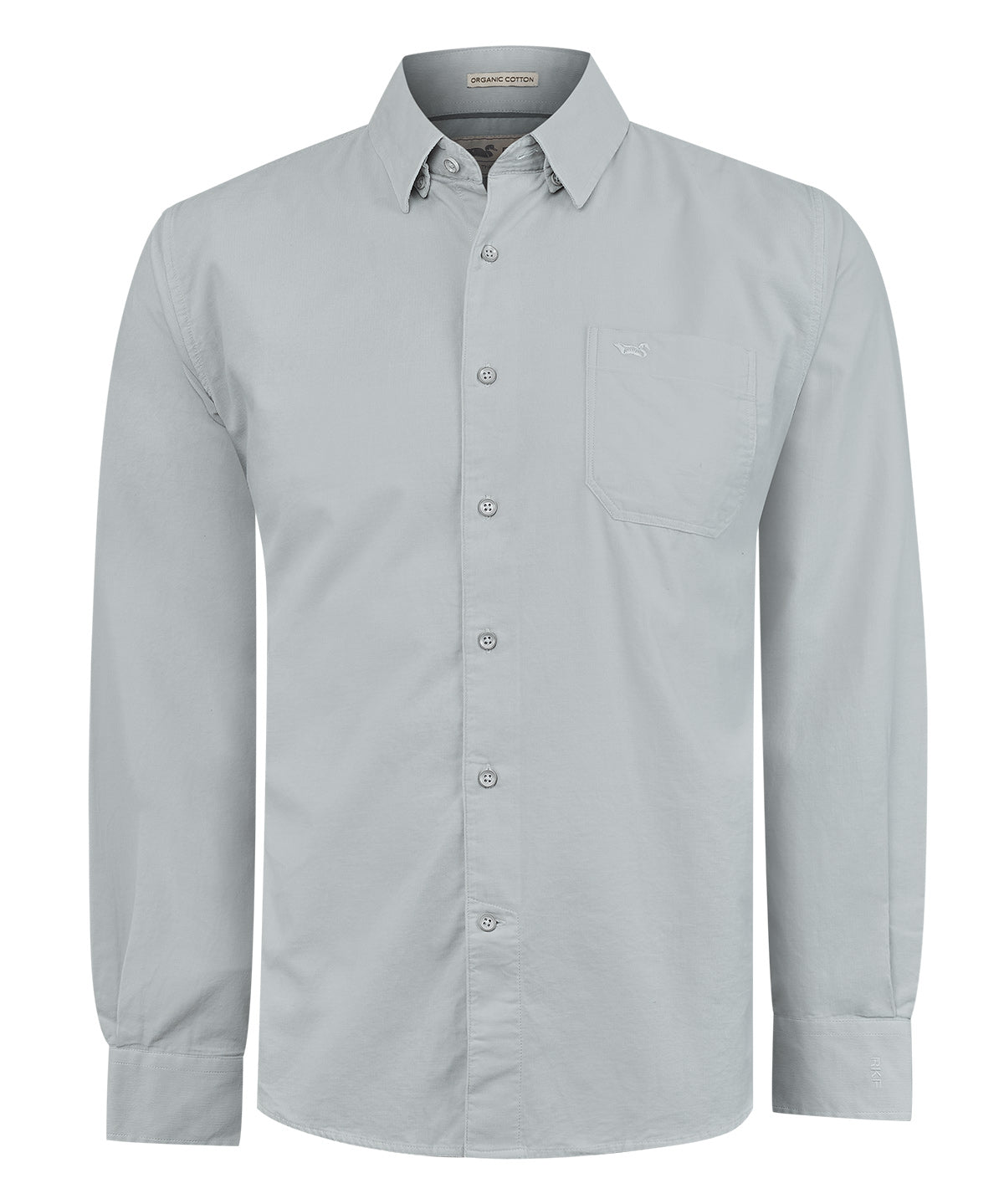 Camisa Algodón Orgánico Hombre Corduroy Gris Rockford