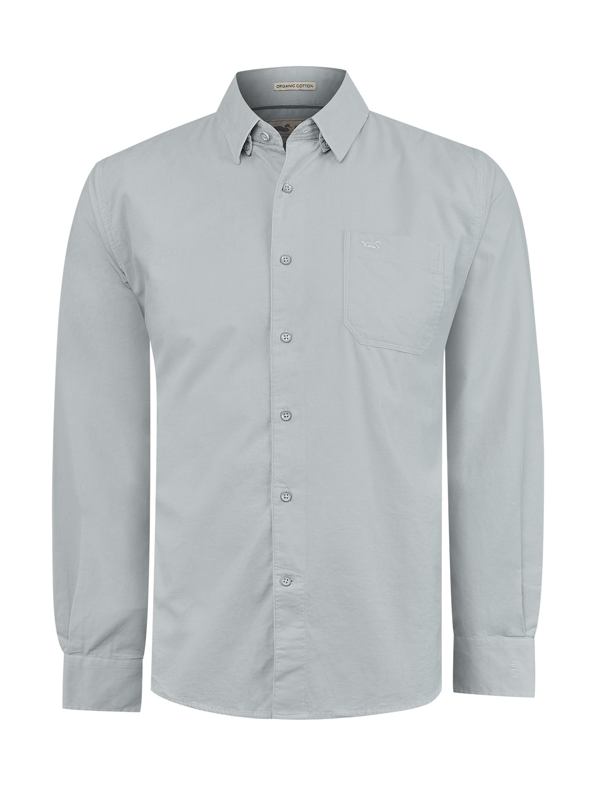 Camisa Algodón Orgánico Hombre Corduroy Gris Rockford