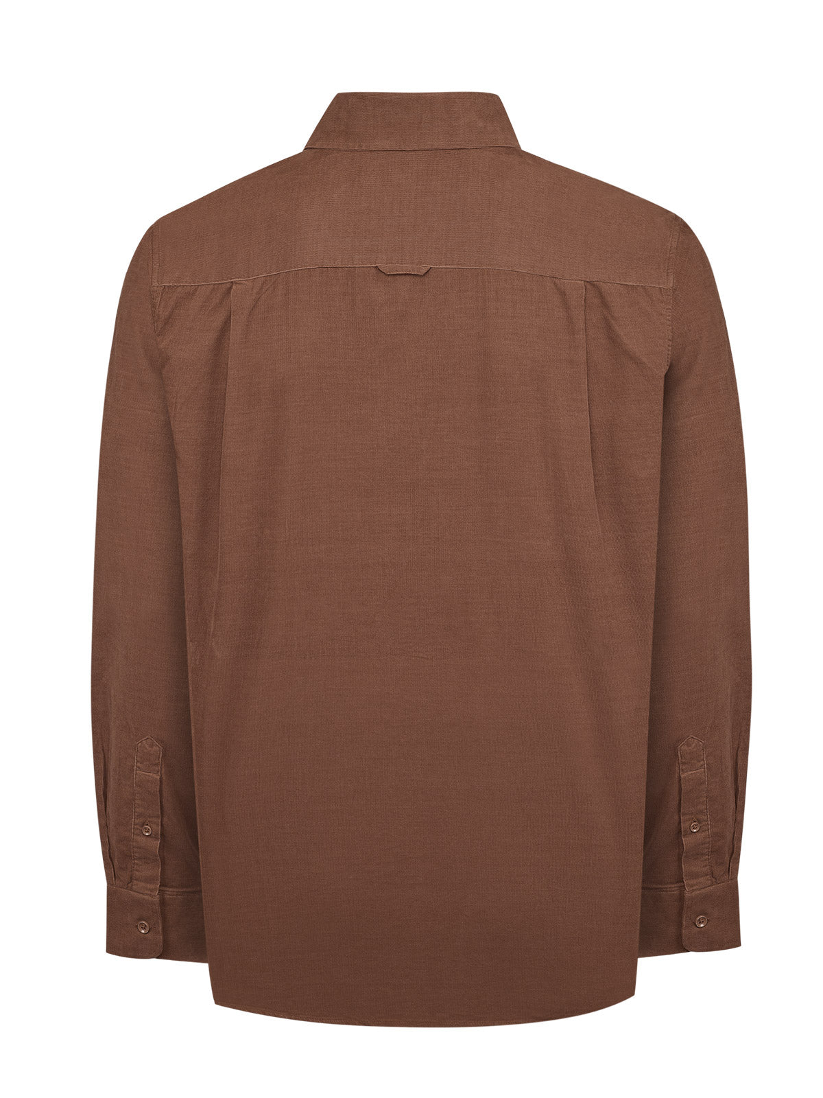 Camisa Algodón Orgánico Hombre Corduroy Café Rockford