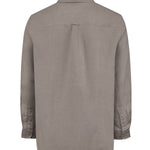 Camisa Lino Orgánico Hombre Linen Café Rockford