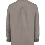 Camisa Lino Orgánico Hombre Linen Café Rockford