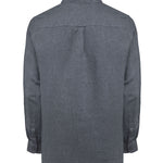 Camisa Lino Orgánico Hombre Linen Gris Rockford