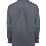 Camisa Lino Orgánico Hombre Linen Gris Rockford