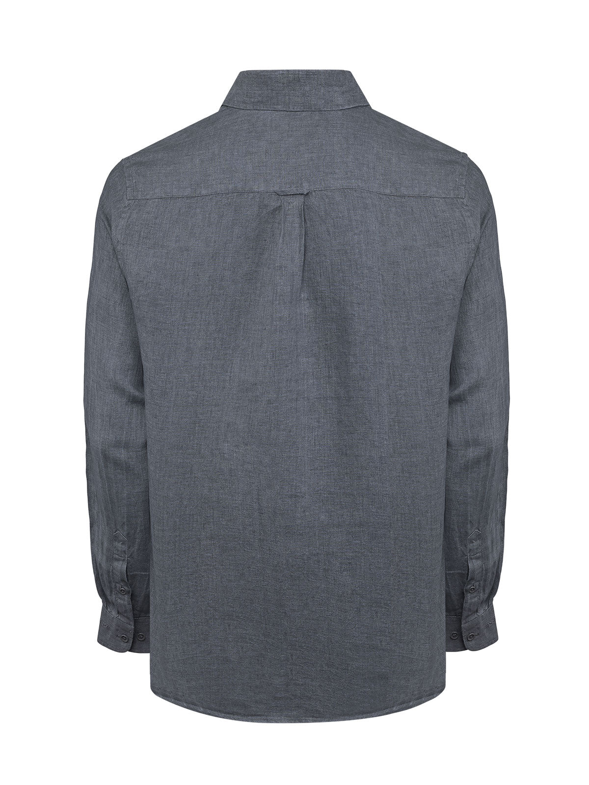 Camisa Lino Orgánico Hombre Linen Gris Rockford