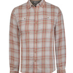 Camisa Algodón Orgánico Hombre Bradford Café Cuadrillé Rockford