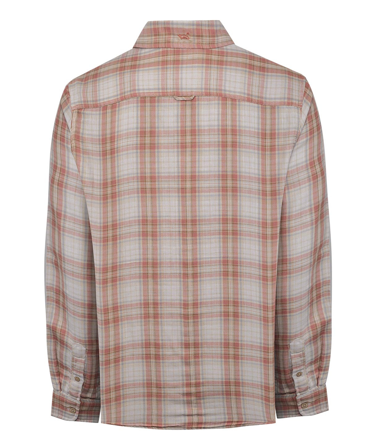 Camisa Algodón Orgánico Hombre Bradford Café Cuadrillé Rockford