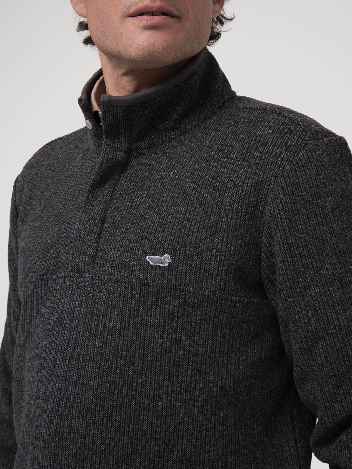 Polar Lana Hombre Terre Gris Rockford