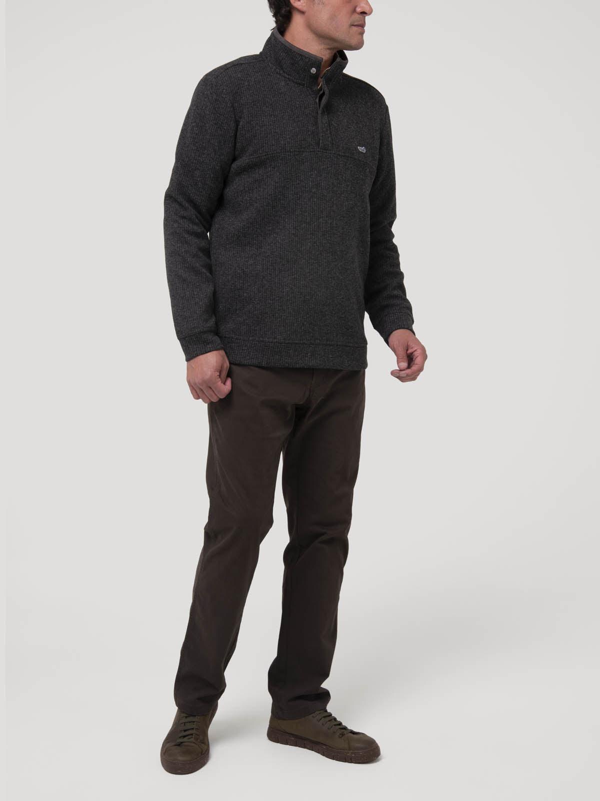 Polar Lana Hombre Terre Gris Rockford