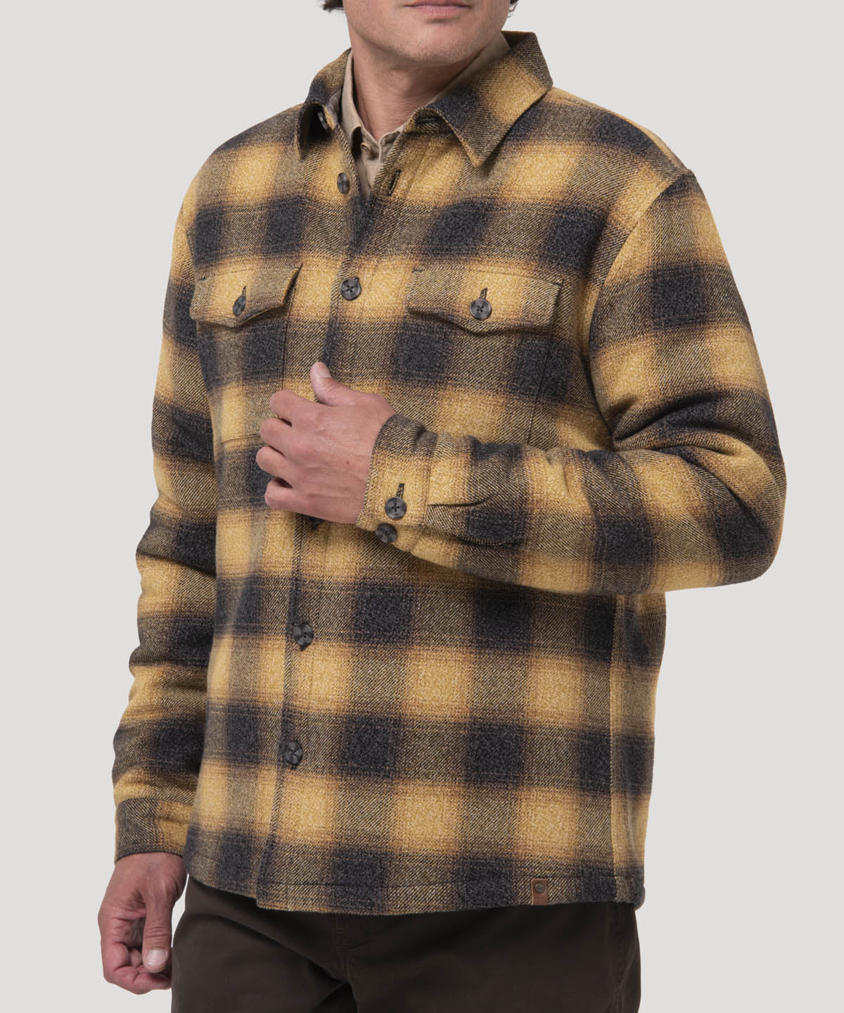 Chaqueta Algodón Orgánico Hombre Norwood Café Rockford