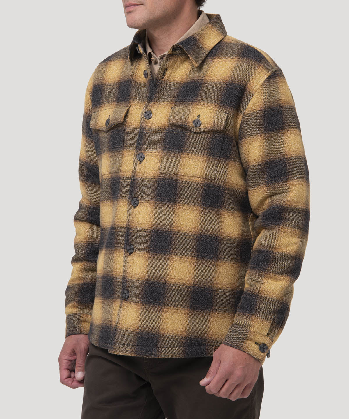 Chaqueta Algodón Orgánico Hombre Norwood Café Rockford