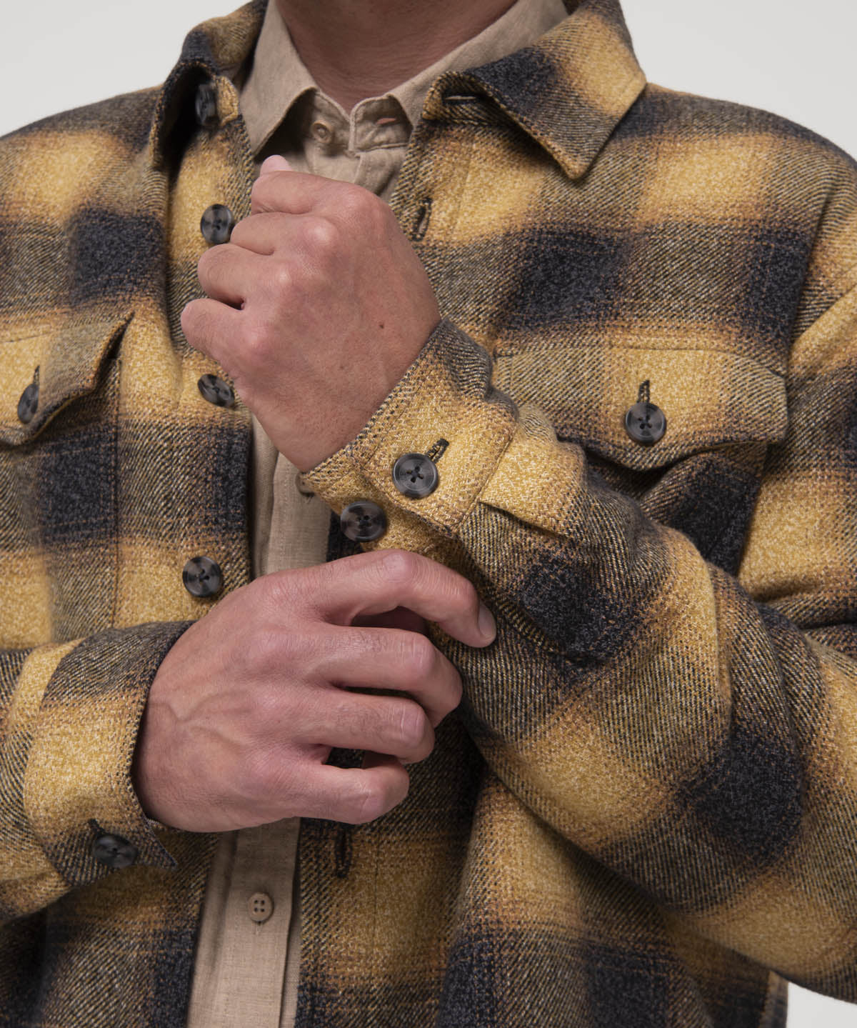 Chaqueta Algodón Orgánico Hombre Norwood Café Rockford