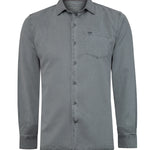 Camisa Tencel Hombre Tencel Gris Rockford