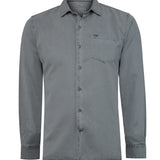Camisa Tencel Hombre Tencel Gris Rockford