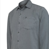 Camisa Tencel Hombre Tencel Gris Rockford