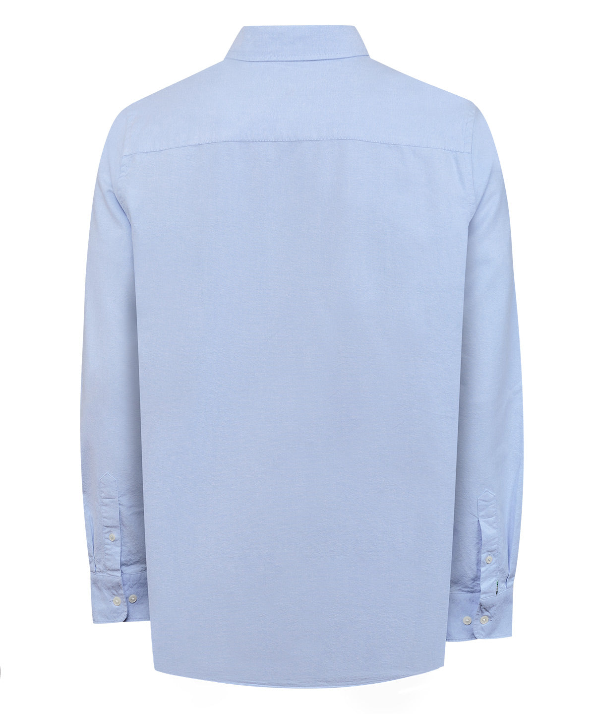 Camisa Algodón Orgánico Hombre Oxford Celeste Rockford