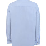 Camisa Algodón Orgánico Hombre Oxford Celeste Rockford