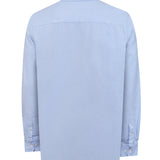 Camisa Algodón Orgánico Hombre Oxford Celeste Rockford