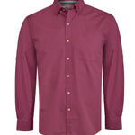 Camisa Algodón Orgánico Hombre Galiton Rojo Rockford