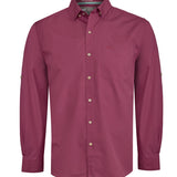 Camisa Algodón Orgánico Hombre Galiton Rojo Rockford