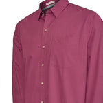 Camisa Algodón Orgánico Hombre Galiton Rojo Rockford