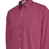 Camisa Algodón Orgánico Hombre Galiton Rojo Rockford