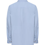 Camisa Algodón Orgánico Hombre Galiton Celeste Rockford