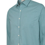 Camisa Algodón Orgánico Hombre Mild Verde Cuadrillé Rockford