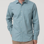 Camisa Algodón Orgánico Hombre Mild Verde Cuadrillé Rockford