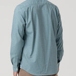 Camisa Algodón Orgánico Hombre Mild Verde Cuadrillé Rockford