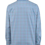 Camisa Algodón Orgánico Hombre Mild Azul Cuadrillé Rockford