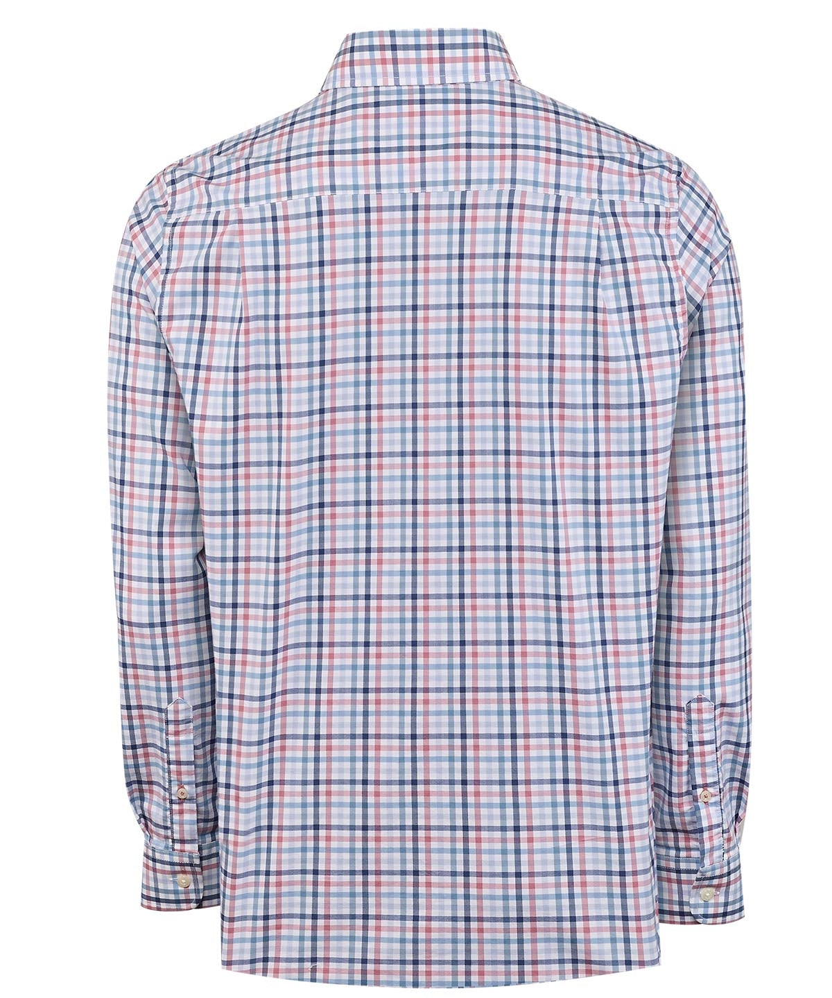 Camisa Algodón Orgánico Hombre Mild Blanco Cuadrillé Rockford