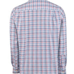 Camisa Algodón Orgánico Hombre Mild Blanco Cuadrillé Rockford