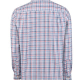 Camisa Algodón Orgánico Hombre Mild Blanco Cuadrillé Rockford