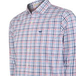 Camisa Algodón Orgánico Hombre Mild Blanco Cuadrillé Rockford