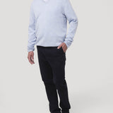 Sweater Cashemira Hombre Cash V Celeste Rockford