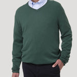 Sweater Cashemira Hombre Cash V Verde Rockford