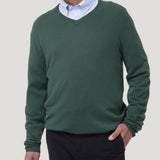 Sweater Cashemira Hombre Cash V Verde Rockford