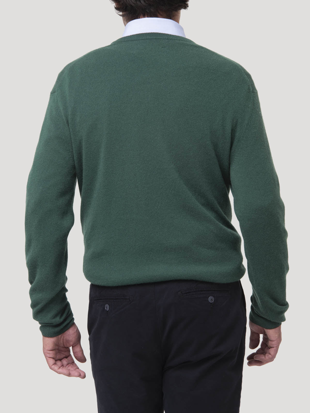 Sweater Cashemira Hombre Cash V Verde Rockford