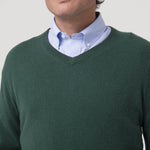 Sweater Cashemira Hombre Cash V Verde Rockford