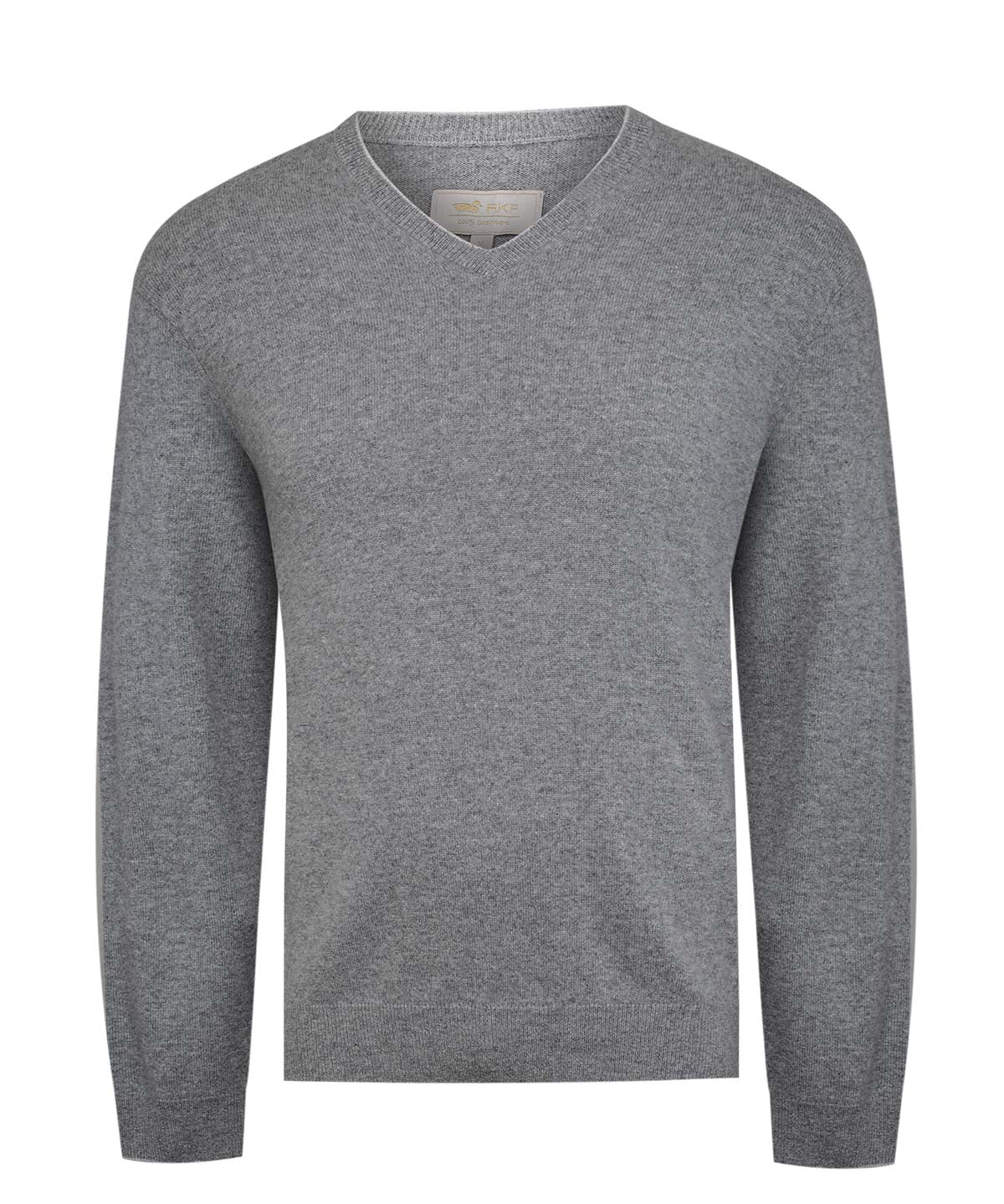 Sweater Cashemira Hombre Cash V Gris Rockford