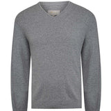 Sweater Cashemira Hombre Cash V Gris Rockford