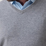 Sweater Cashemira Hombre Cash V Gris Rockford