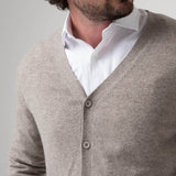 Sweater Cashemira Hombre Cash But Beige Rockford