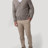 Sweater Cashemira Hombre Cash But Beige Rockford