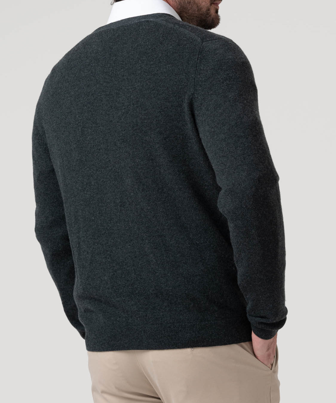 Sweater Cashemira Hombre Cash But Gris Rockford