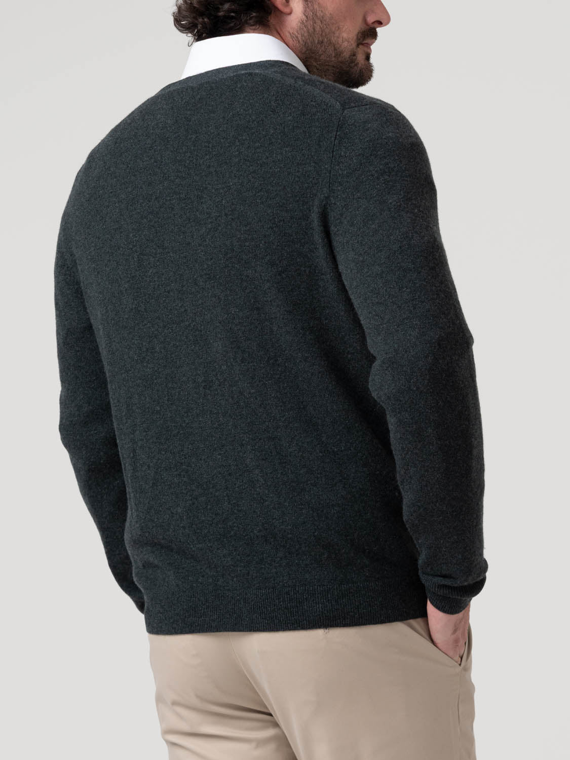 Sweater Cashemira Hombre Cash But Gris Rockford