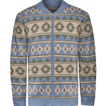 Sweater Poliéster Reciclado Hombre Aven Celeste Rockford