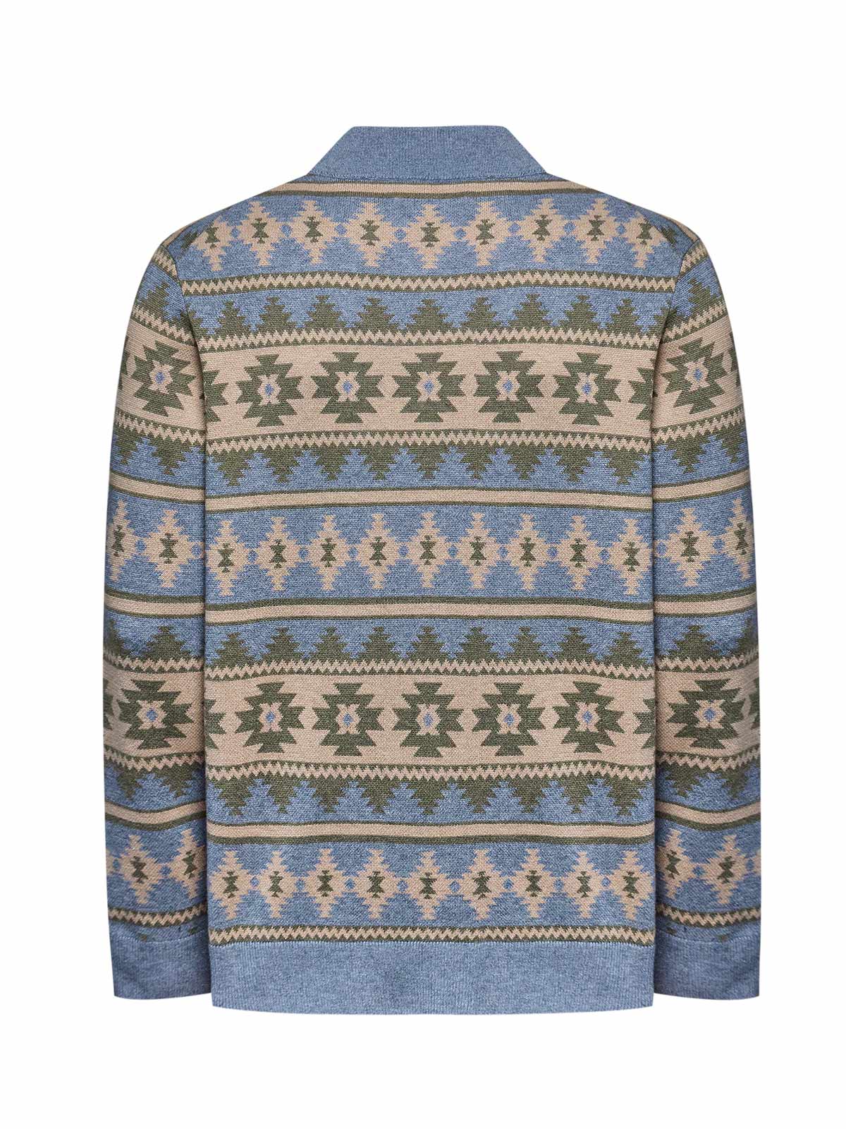 Sweater Poliéster Reciclado Hombre Aven Celeste Rockford