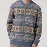 Sweater Poliéster Reciclado Hombre Aven Celeste Rockford