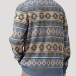 Sweater Poliéster Reciclado Hombre Aven Celeste Rockford